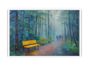 Walk In The Park II Canvas Painting 