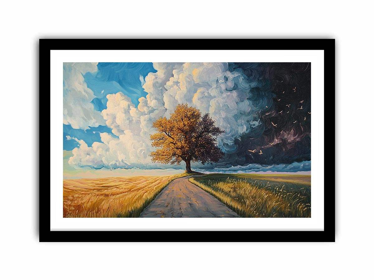 Road  Canvas Painting 