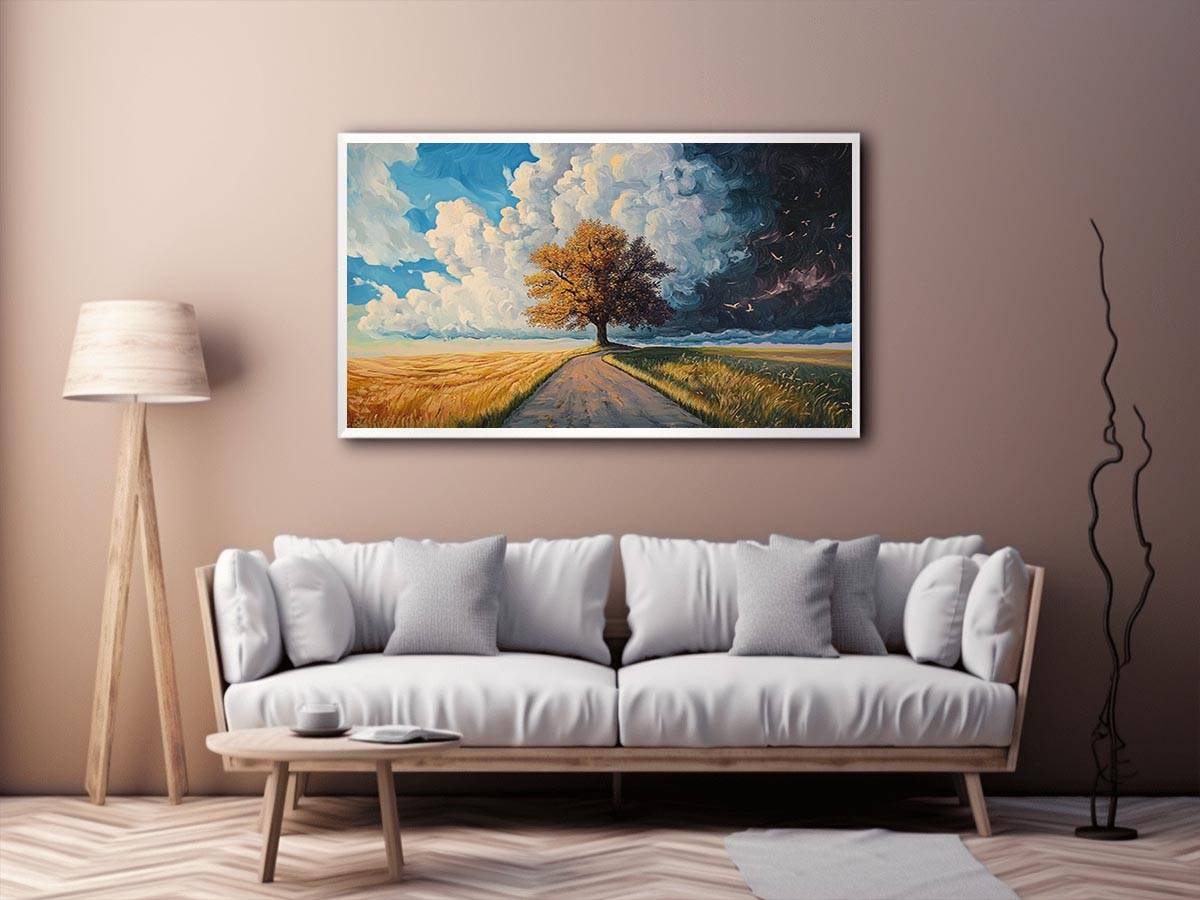 Road  Canvas Painting 