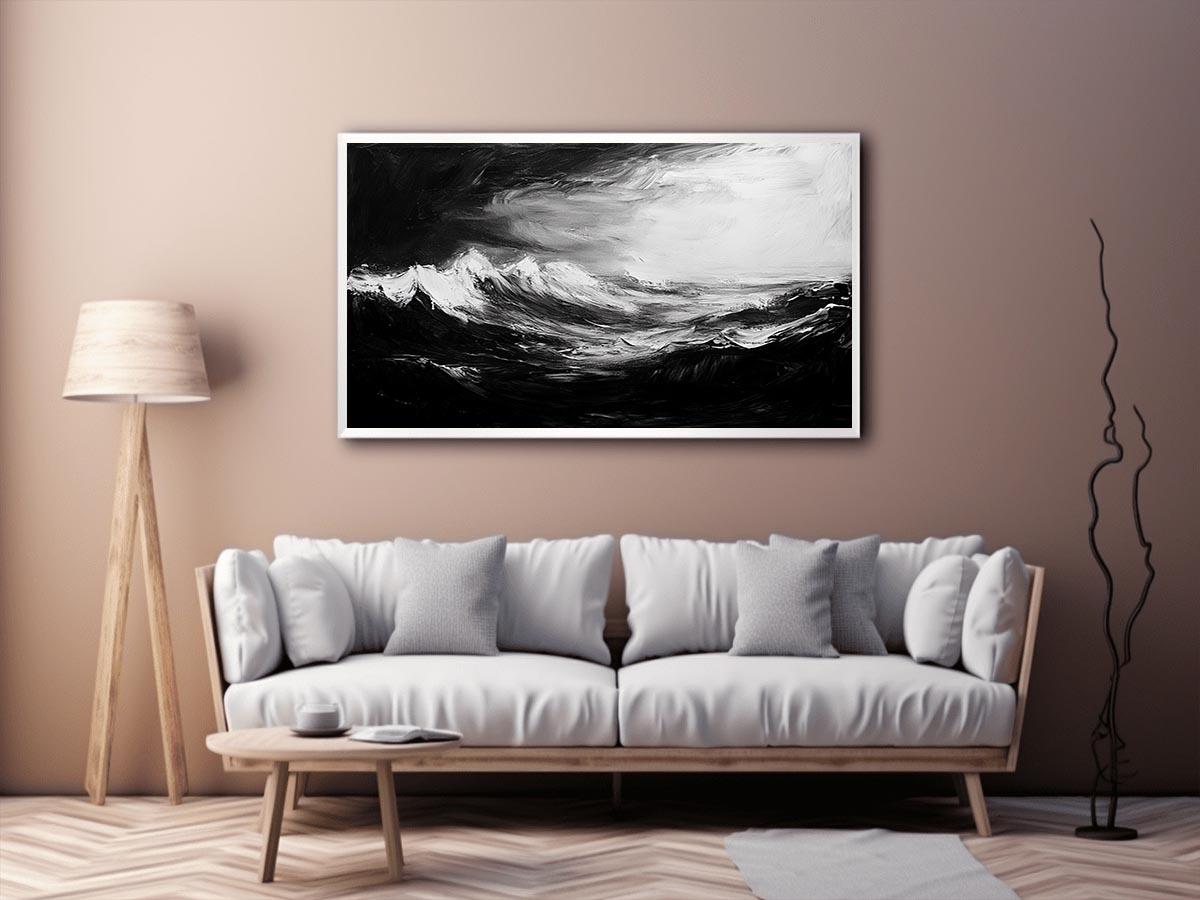 Waves II Canvas Painting 