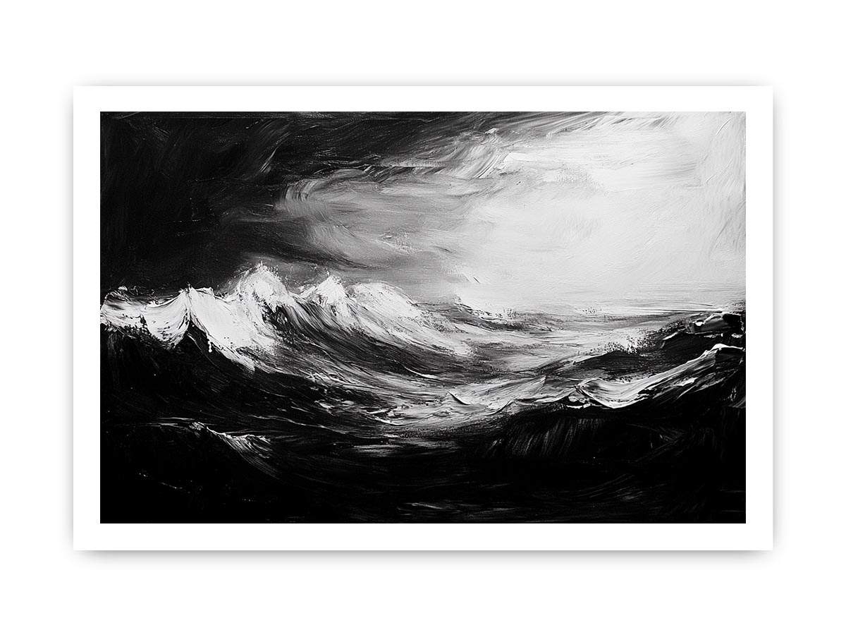 Waves II Canvas Painting 