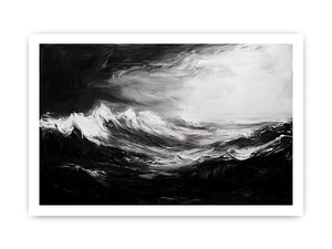 Waves II Canvas Painting 