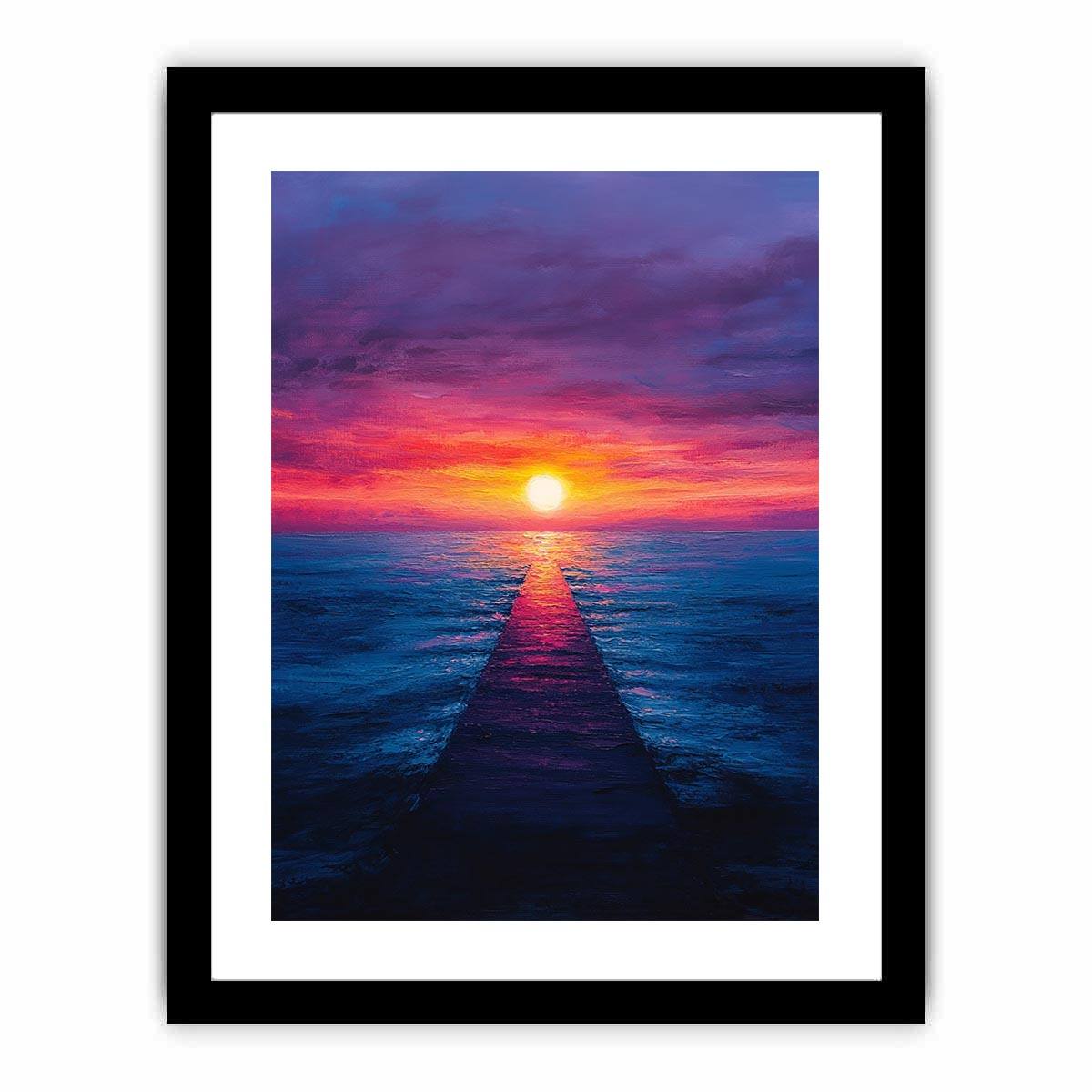 Jetty Canvas Painting 