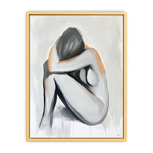 Shades Of Grey Canvas Painting 