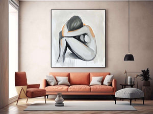 Shades Of Grey Painting 