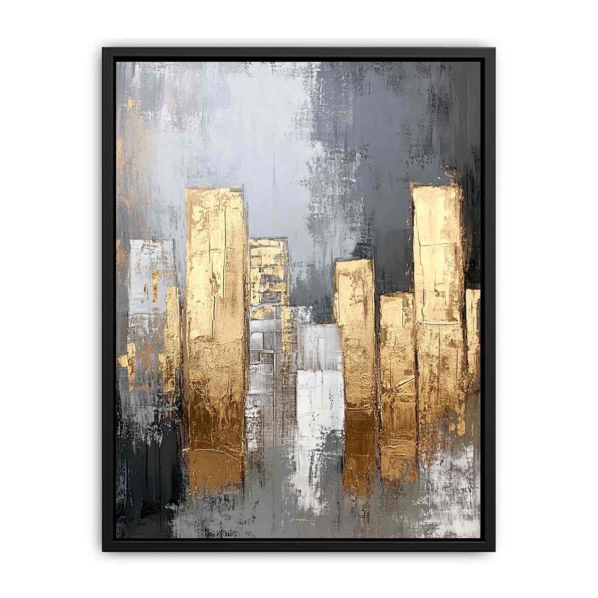 Skyscrapers Canvas Painting 