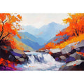 Autumn Stream II Oil Painting 