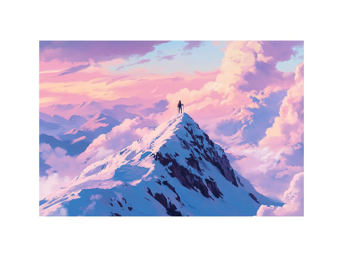 Everest Oil Painting