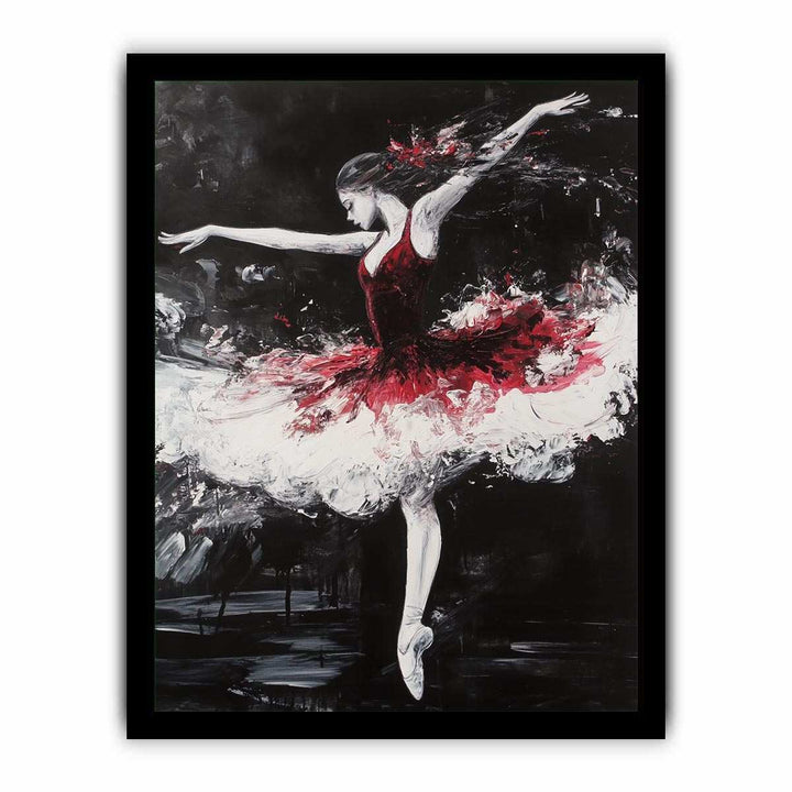 Ballerina Canvas Painting 