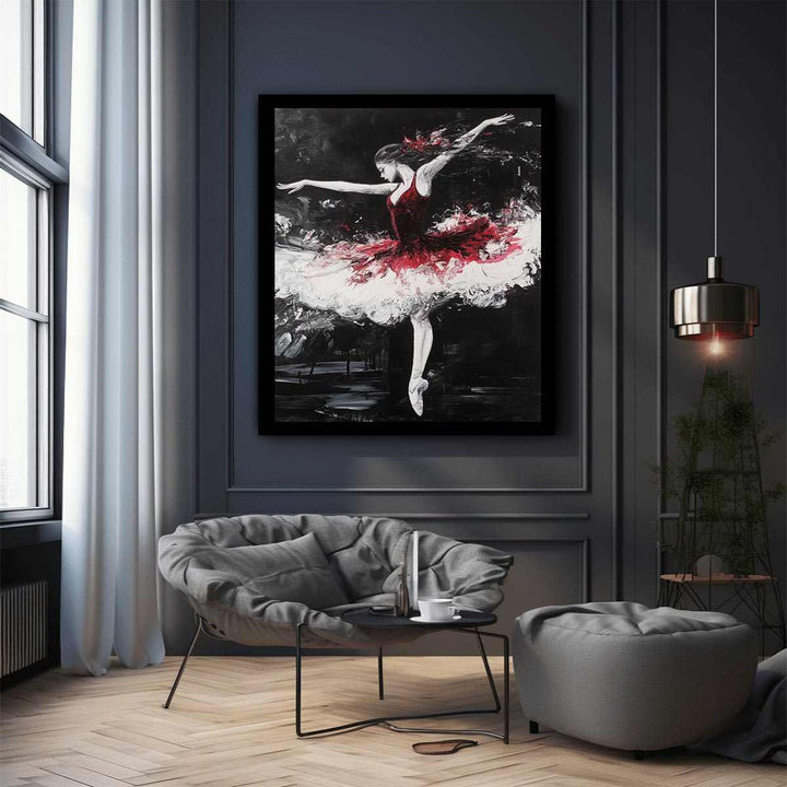 Ballerina Canvas Painting 
