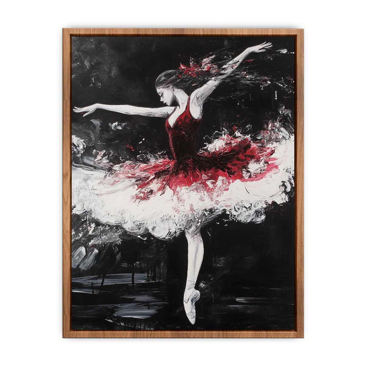 Ballerina Canvas Painting 