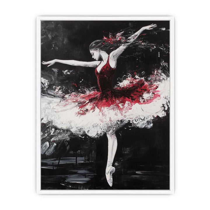 Ballerina Canvas Painting 