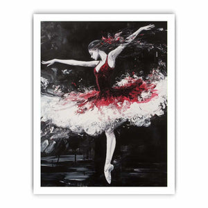 Ballerina Canvas Painting 