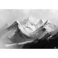 Mountians II Oil Painting 