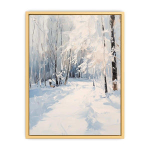 Snow Patches Canvas Painting 