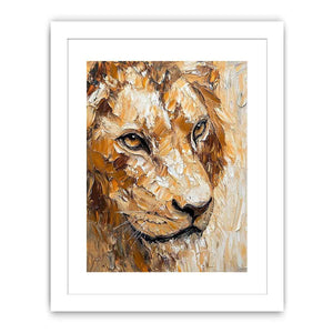 King of Beasts Canvas Painting 
