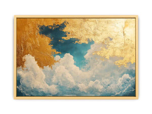 Gold SKy Canvas Painting 