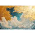 Gold SKy Oil Painting