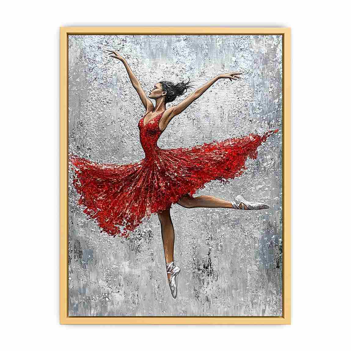 Grace in Motion Canvas Painting 