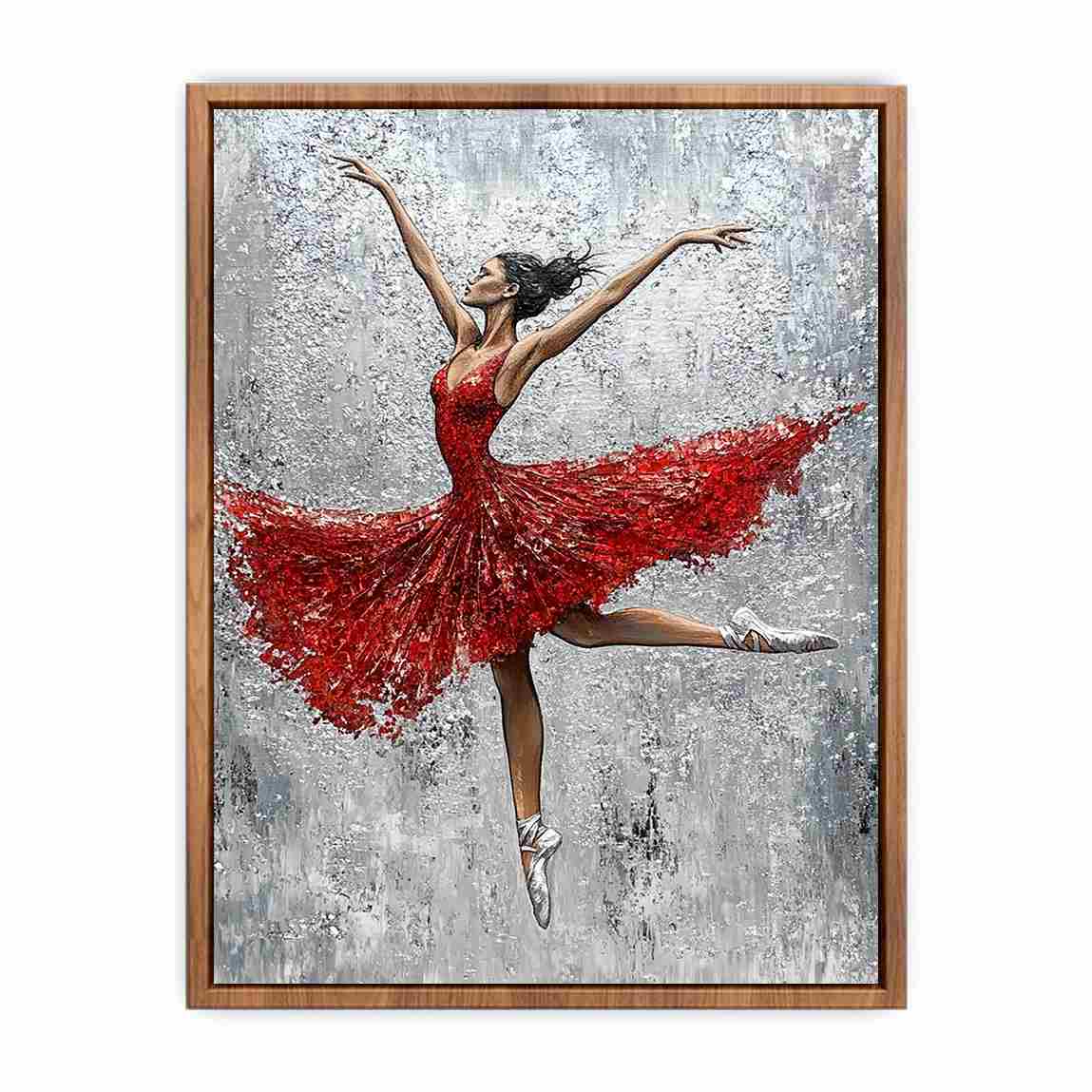 Grace in Motion Canvas Painting 
