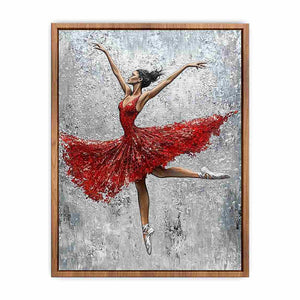 Grace in Motion Canvas Painting 