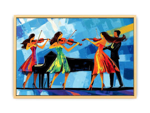 Harmonies of the Heart Canvas Painting 