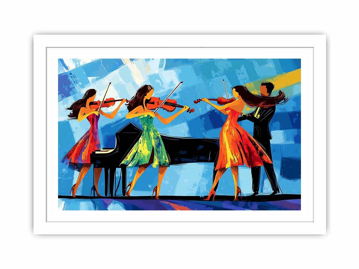 Harmonies of the Heart Canvas Painting 
