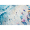 Footprints in the Sand Oil Painting 