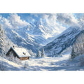 Siss Mountain Oil Painting 