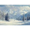 Crown of the Alps Oil Painting 
