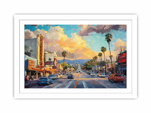 Los Angles Canvas Painting 