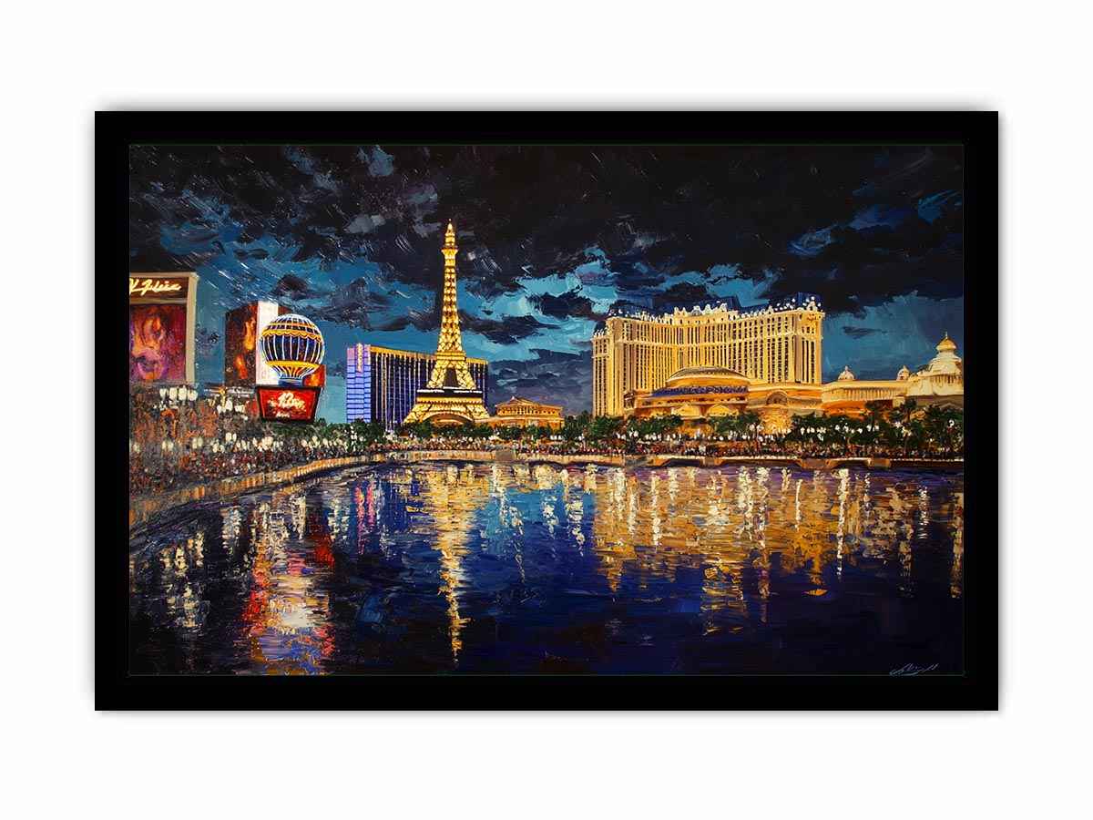 Vegas Canvas Painting 