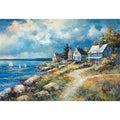 The Coastal Escape Oil Painting 