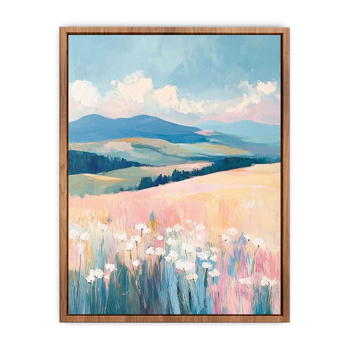 The Silent Majesty Canvas Painting 