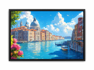 To a Land of Wonders Canvas Painting 
