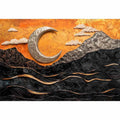 Golden Moon Oil Painting