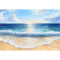 Beach  Oil Painting