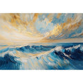 Occean Waves  Oil Painting