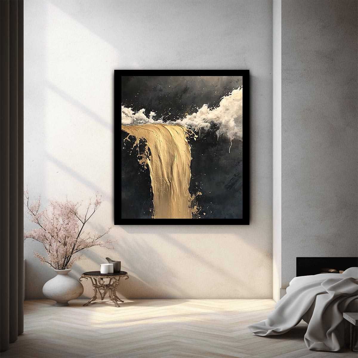 Abstract River Painting 