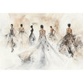 Fashion Street Oil Painting