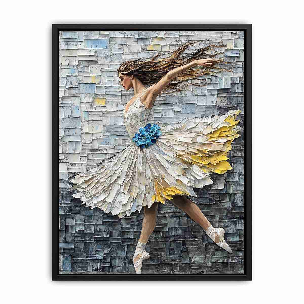 Ballerina Canvas Painting 