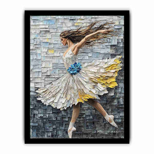 Ballerina Canvas Painting 