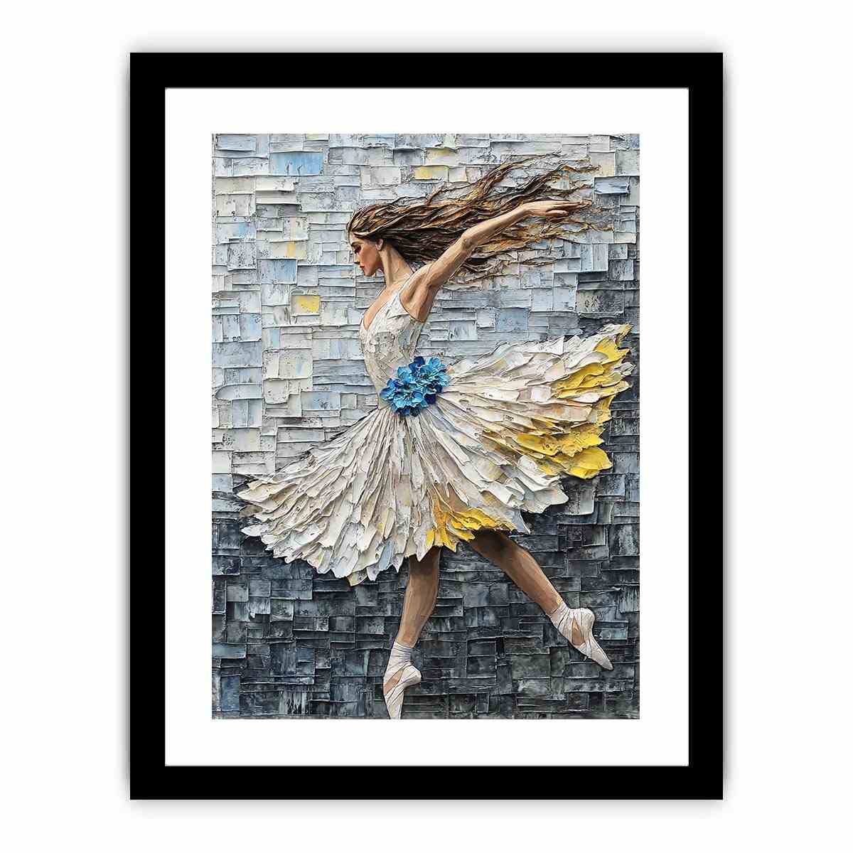 Ballerina Canvas Painting 