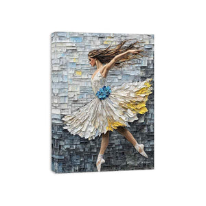 Ballerina Canvas Painting 