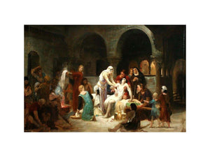 Sainte Élisabeth de Hongrie soignant les malades