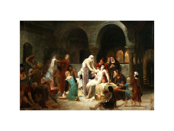 Sainte Élisabeth de Hongrie soignant les malades