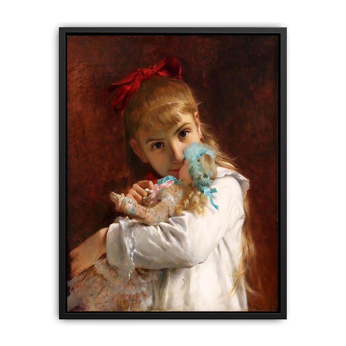 A New Doll  Painting  Canvas Print