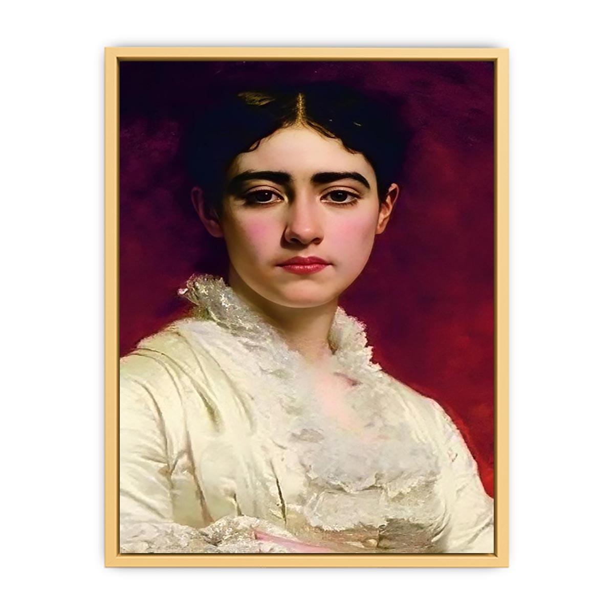 Portrait de Madame Mas  Painting  Streched canvas