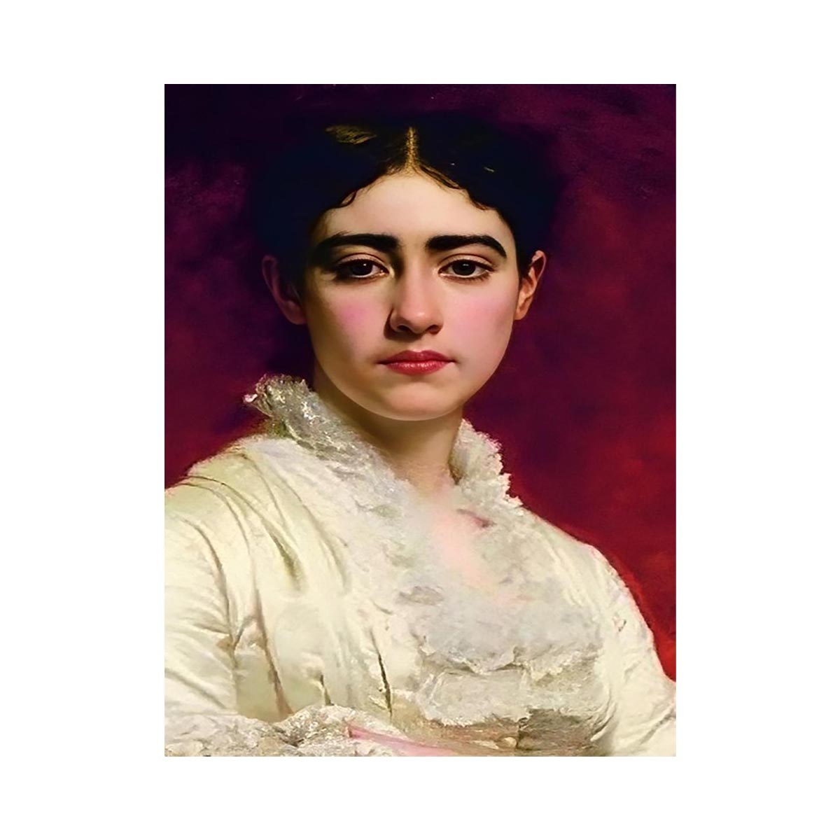Portrait de Madame Mas  Painting 