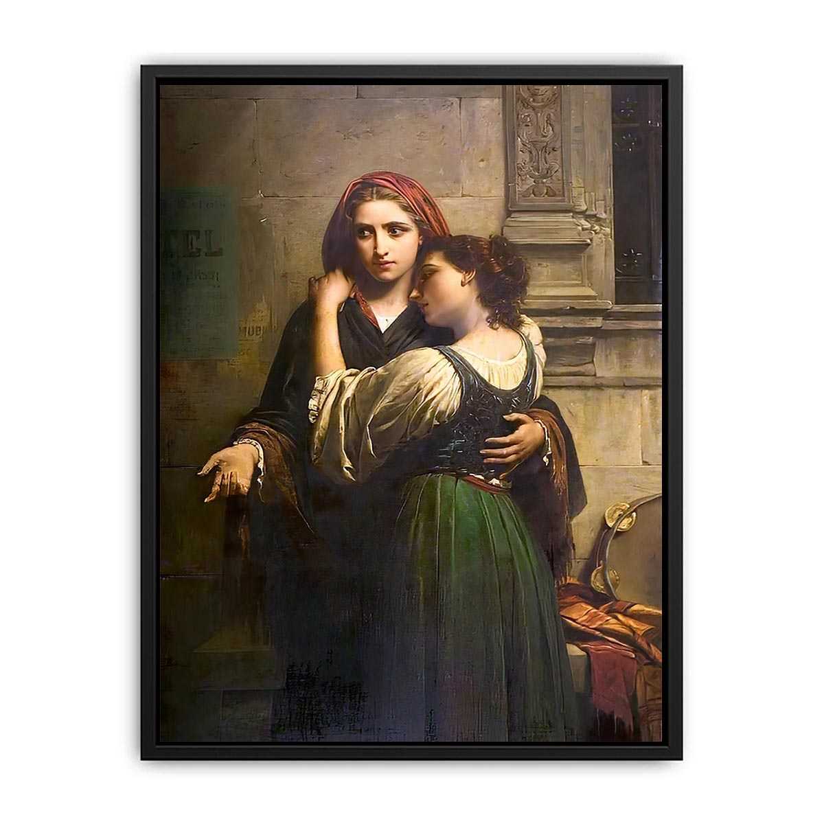 Charity for My Sister  Painting  Canvas Print